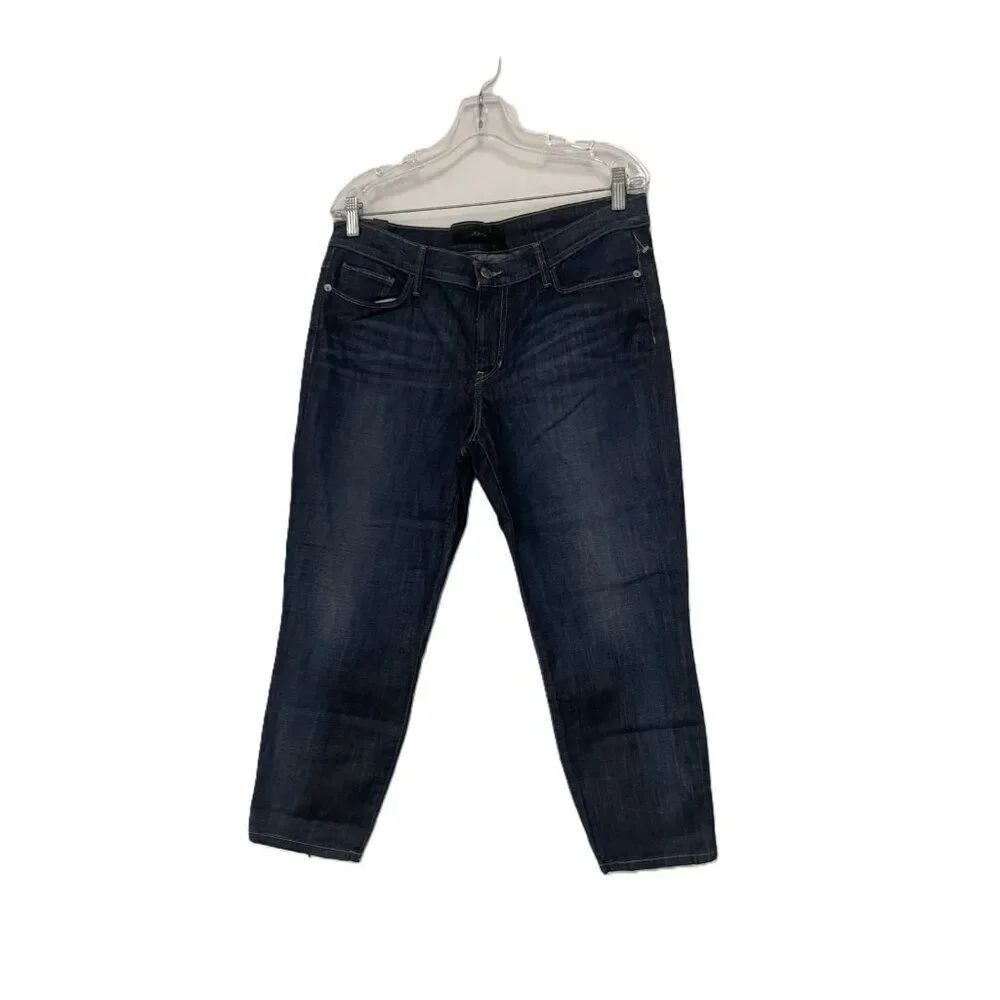 Joes Womens Jackie Jeans Size 32 Blue Denim Dark Wash Cropped CRSC5337 NWT
